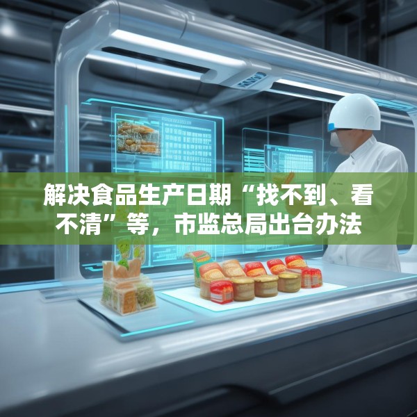 解决食品生产日期“找不到、看不清”等，市监总局出台办法