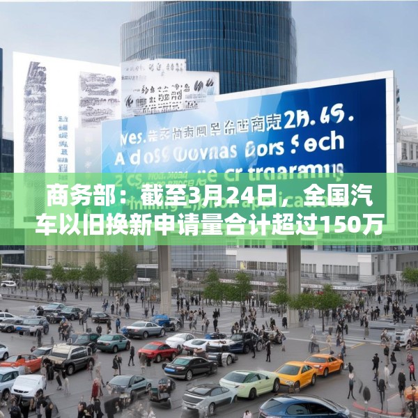 商务部：截至3月24日，全国汽车以旧换新申请量合计超过150万份