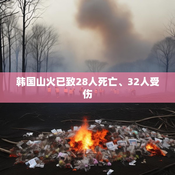 韩国山火已致28人死亡、32人受伤