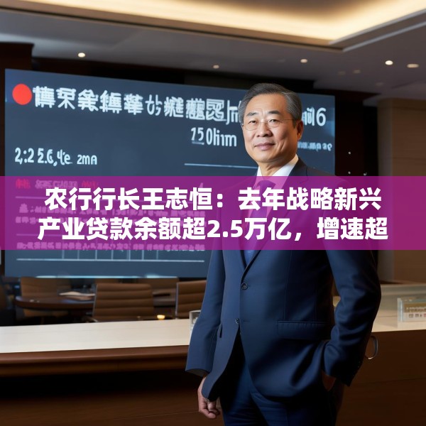农行行长王志恒：去年战略新兴产业贷款余额超2.5万亿，增速超22%