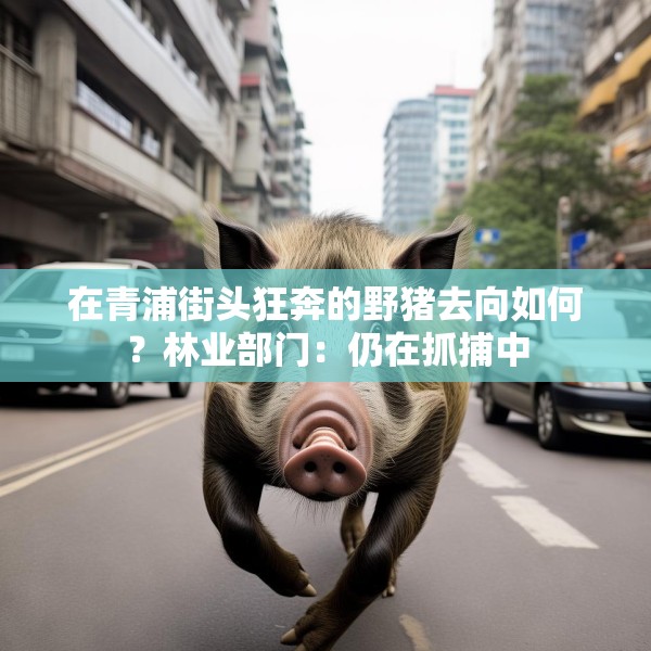在青浦街头狂奔的野猪去向如何？林业部门：仍在抓捕中