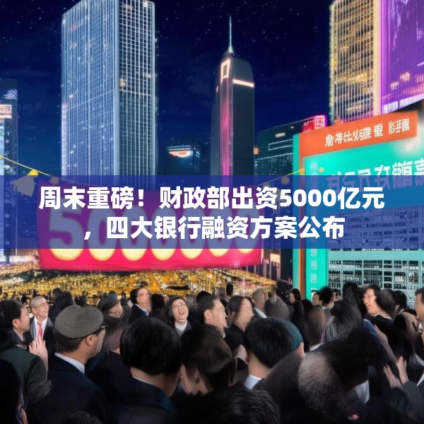 周末重磅！财政部出资5000亿元，四大银行融资方案公布