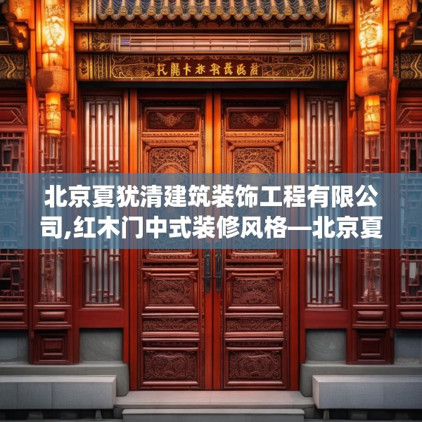北京夏犹清建筑装饰工程有限公司,红木门中式装修风格—北京夏犹清建筑装饰工程有限公司394.a270b271c274fgy.281dewqe