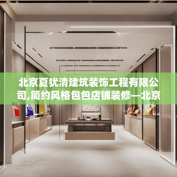北京夏犹清建筑装饰工程有限公司,简约风格包包店铺装修—北京夏犹清建筑装饰工程有限公司289.a165b166c169fgy.176jhhj
