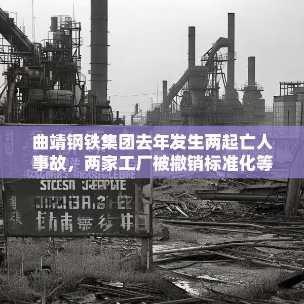 曲靖钢铁集团去年发生两起亡人事故，两家工厂被撤销标准化等级称号