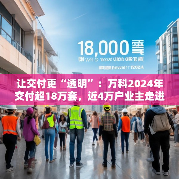 让交付更“透明”：万科2024年交付超18万套，近4万户业主走进工地实地看房