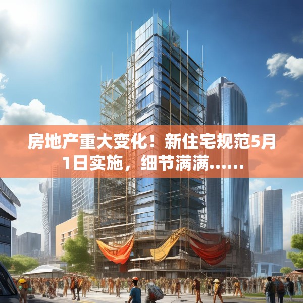 房地产重大变化！新住宅规范5月1日实施，细节满满……