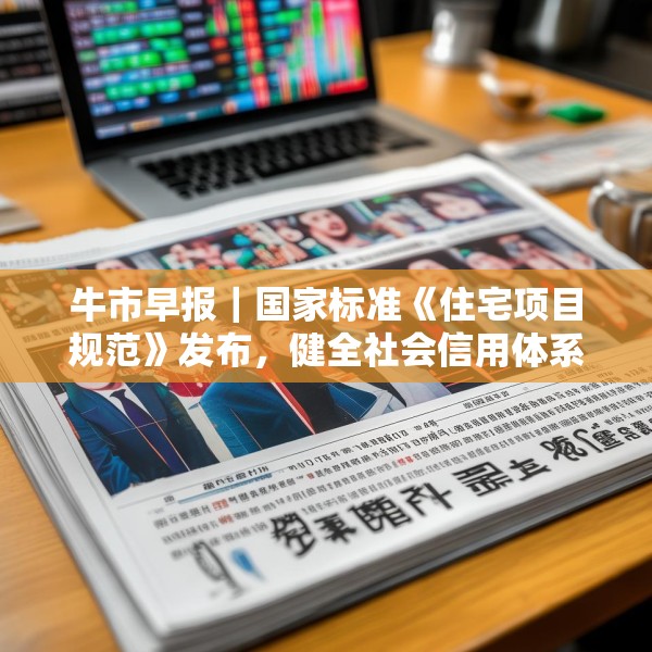 牛市早报｜国家标准《住宅项目规范》发布，健全社会信用体系意见印发