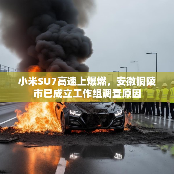 小米SU7高速上爆燃，安徽铜陵市已成立工作组调查原因