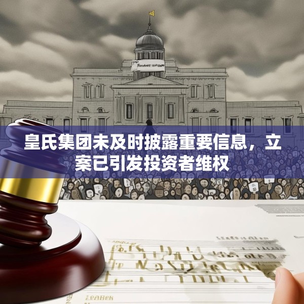 皇氏集团未及时披露重要信息，立案已引发投资者维权