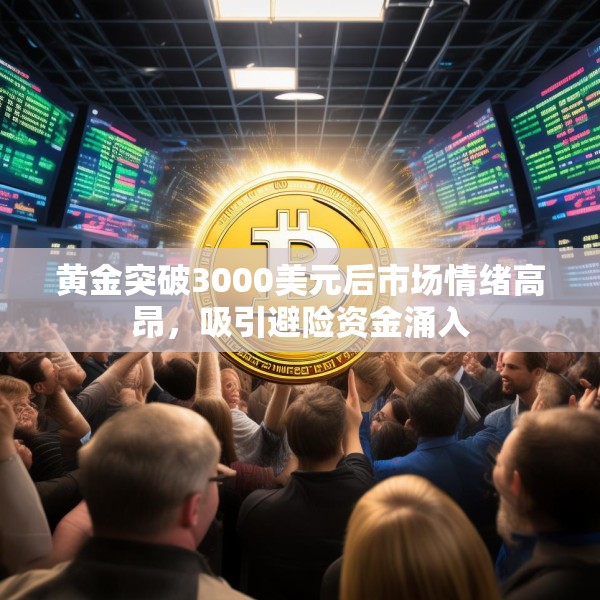 黄金突破3000美元后市场情绪高昂，吸引避险资金涌入