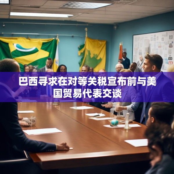 巴西寻求在对等关税宣布前与美国贸易代表交谈