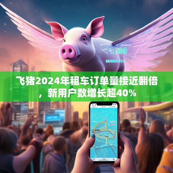 飞猪2024年租车订单量接近翻倍，新用户数增长超40%