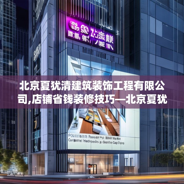 北京夏犹清建筑装饰工程有限公司,店铺省钱装修技巧—北京夏犹清建筑装饰工程有限公司360.a236b237c240fgy.247nbn