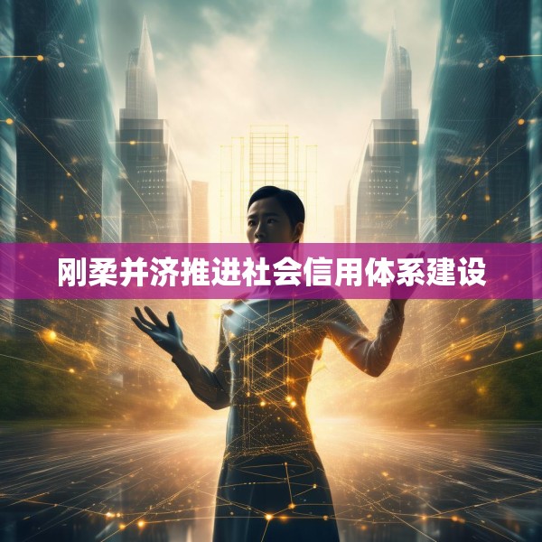 刚柔并济推进社会信用体系建设