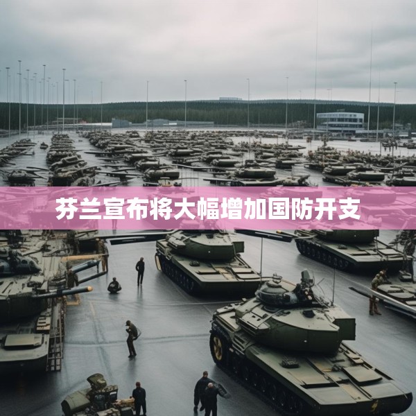 芬兰宣布将大幅增加国防开支