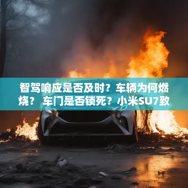 智驾响应是否及时？车辆为何燃烧？ 车门是否锁死？小米SU7致三死车祸三问