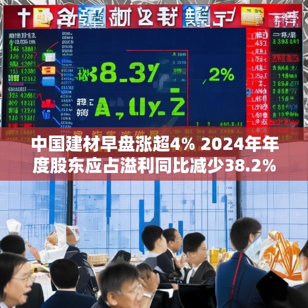 中国建材早盘涨超4% 2024年年度股东应占溢利同比减少38.2%