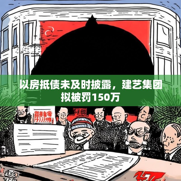 以房抵债未及时披露，建艺集团拟被罚150万