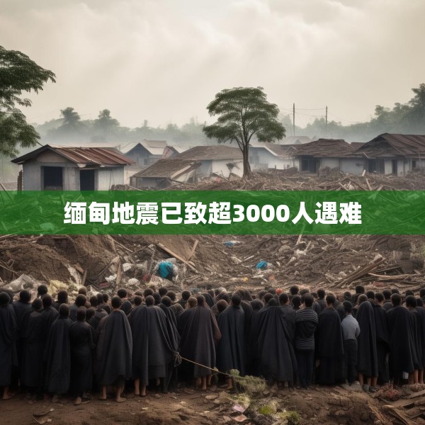 缅甸地震已致超3000人遇难