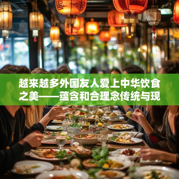 越来越多外国友人爱上中华饮食之美——蕴含和合理念传统与现代交融