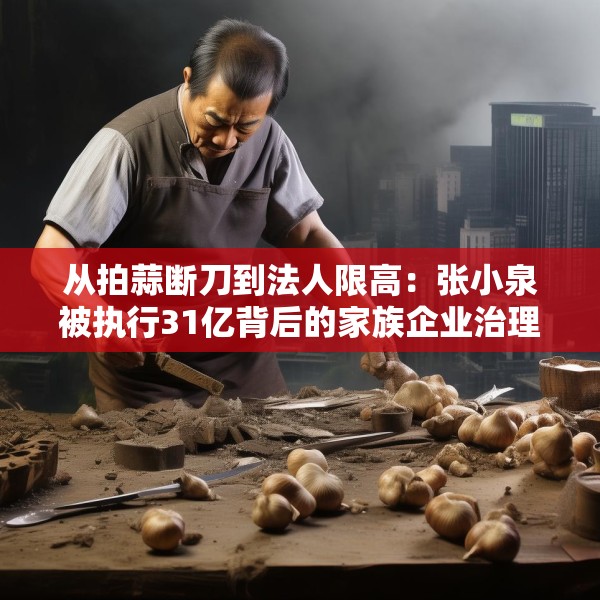 从拍蒜断刀到法人限高：张小泉被执行31亿背后的家族企业治理黑洞