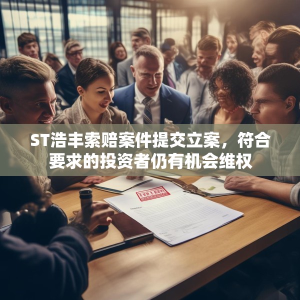 ST浩丰索赔案件提交立案，符合要求的投资者仍有机会维权