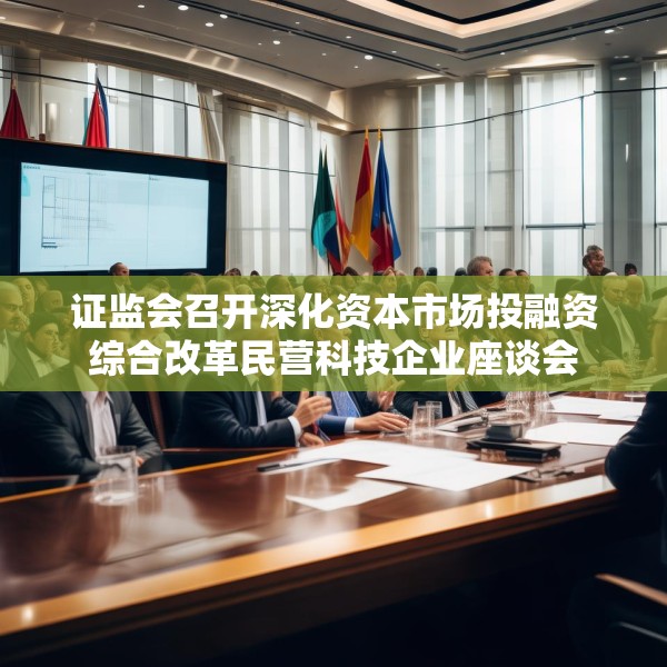 证监会召开深化资本市场投融资综合改革民营科技企业座谈会