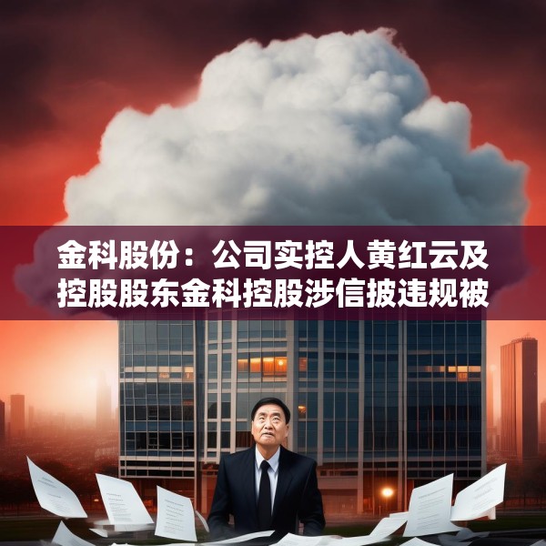 金科股份：公司实控人黄红云及控股股东金科控股涉信披违规被立案