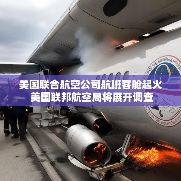 美国联合航空公司航班客舱起火 美国联邦航空局将展开调查