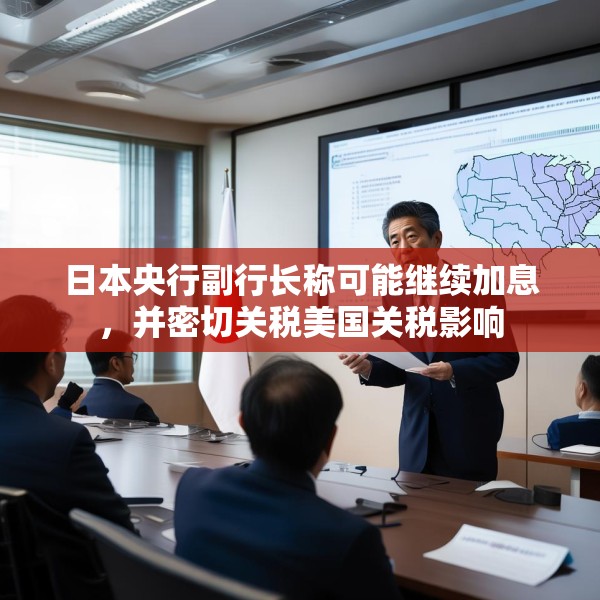 日本央行副行长称可能继续加息，并密切关税美国关税影响