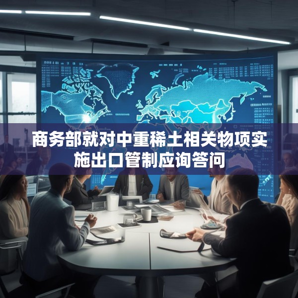 商务部就对中重稀土相关物项实施出口管制应询答问