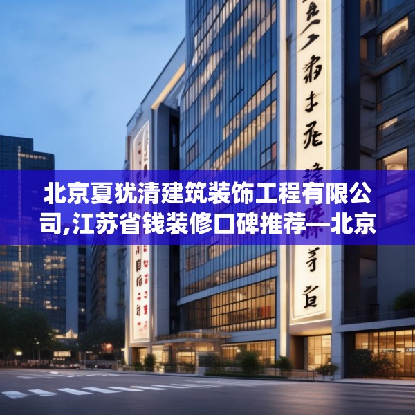 北京夏犹清建筑装饰工程有限公司,江苏省钱装修口碑推荐—北京夏犹清建筑装饰工程有限公司616.a492b493c496fgy.503htyj