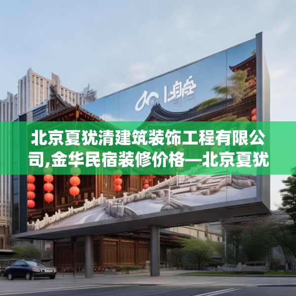 北京夏犹清建筑装饰工程有限公司,金华民宿装修价格—北京夏犹清建筑装饰工程有限公司170.a46b47c50fgy.57wew