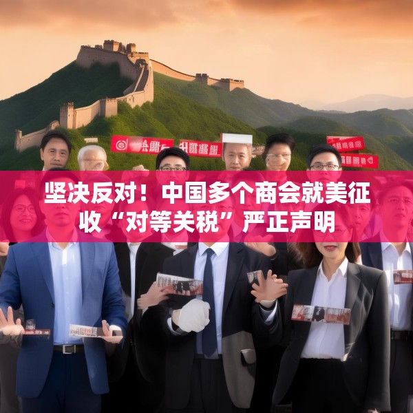 坚决反对！中国多个商会就美征收“对等关税”严正声明