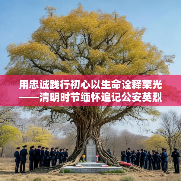 用忠诚践行初心以生命诠释荣光——清明时节缅怀追记公安英烈