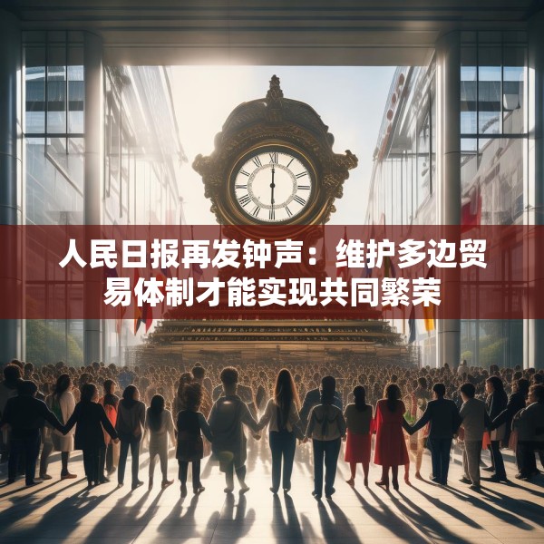 人民日报再发钟声：维护多边贸易体制才能实现共同繁荣
