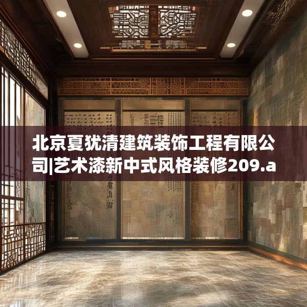 北京夏犹清建筑装饰工程有限公司|艺术漆新中式风格装修209.a85b86c89fgy.96cvcx