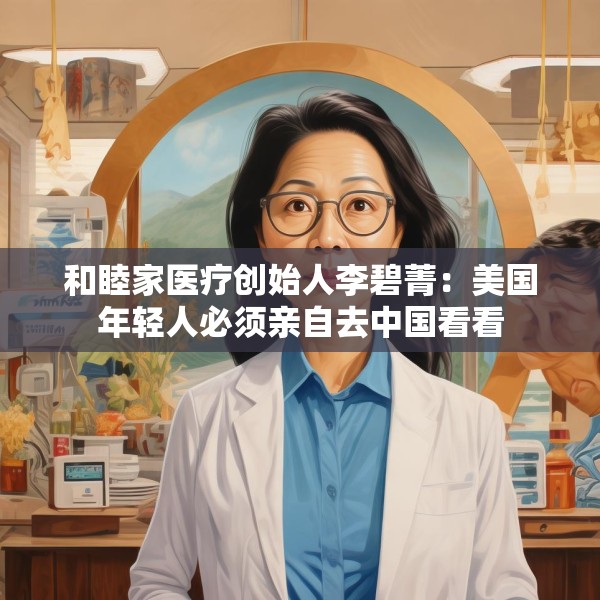 和睦家医疗创始人李碧菁：美国年轻人必须亲自去中国看看