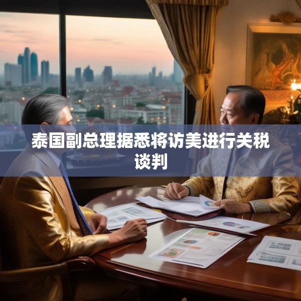 泰国副总理据悉将访美进行关税谈判