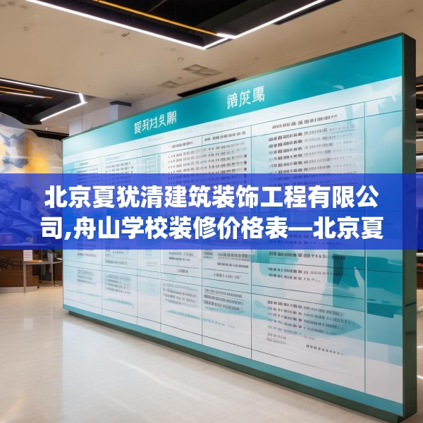 北京夏犹清建筑装饰工程有限公司,舟山学校装修价格表—北京夏犹清建筑装饰工程有限公司304.a180b181c184fgy.191dewqe