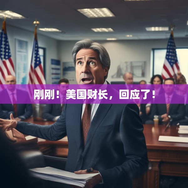 刚刚！美国财长，回应了！
