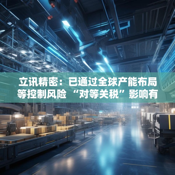 立讯精密：已通过全球产能布局等控制风险 “对等关税”影响有限