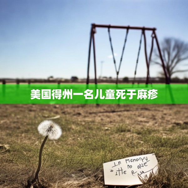 美国得州一名儿童死于麻疹