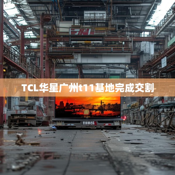 TCL华星广州t11基地完成交割