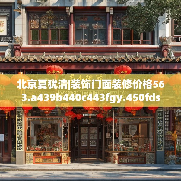 北京夏犹清|装饰门面装修价格563.a439b440c443fgy.450fds