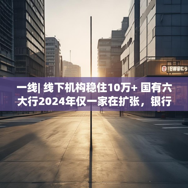一线| 线下机构稳住10万+ 国有六大行2024年仅一家在扩张，银行实体网点是去还是留？