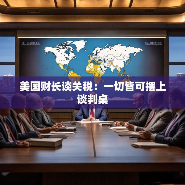 美国财长谈关税：一切皆可摆上谈判桌