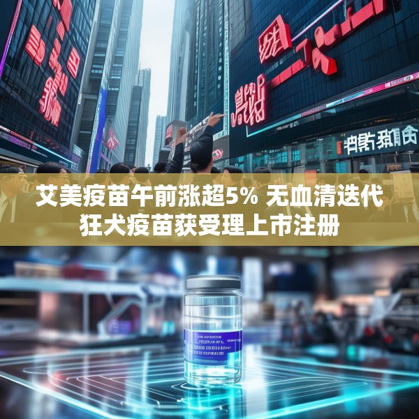 艾美疫苗午前涨超5% 无血清迭代狂犬疫苗获受理上市注册