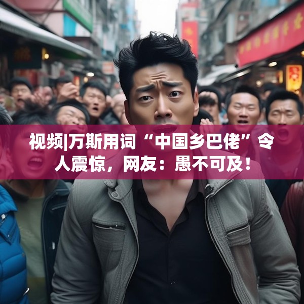 视频|万斯用词“中国乡巴佬”令人震惊，网友：愚不可及！